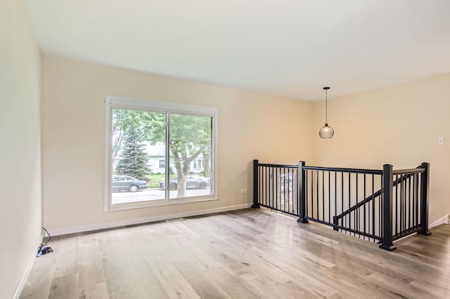 4723 Lee Ct, Richton Park, IL 60471 - spare room featuring wood finished floors and baseboards