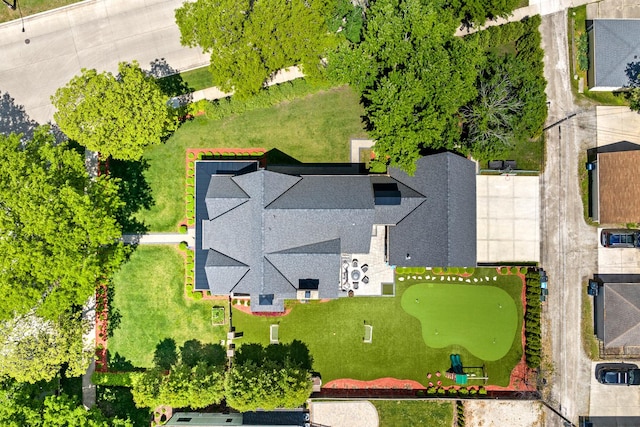 125 S Madison St, Hinsdale, IL 60521 - bird's eye view