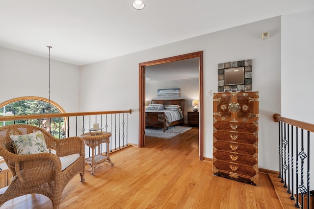 9901 Mission, Palos Park, IL 60464 - hallway with light wood-type flooring and baseboards