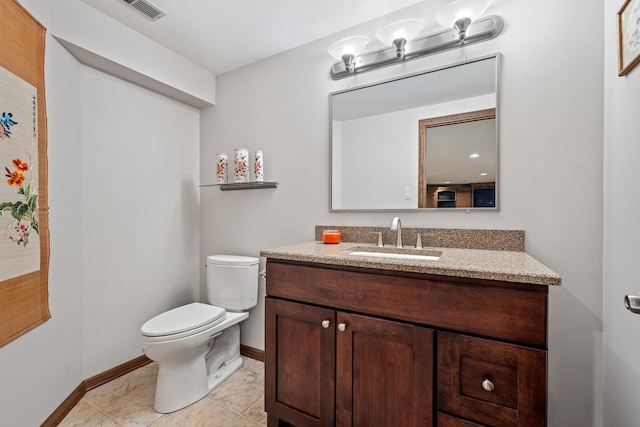 9901 Mission, Palos Park, IL 60464 - bathroom with vanity and toilet