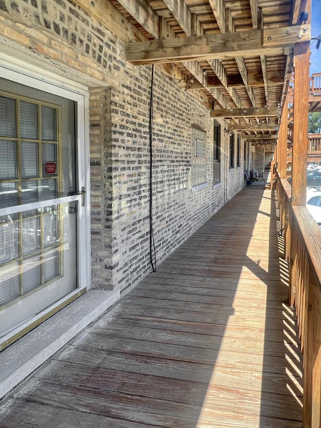 4023 N Southport Ave Unit 1, Chicago, IL 60613 - view of wooden terrace
