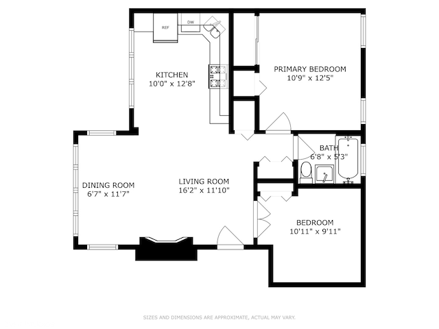 4023 N Southport Ave Unit 1, Chicago, IL 60613 - view of floor plan / room layout
