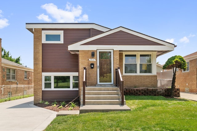 2637 W 93rd Pl, Evergreen Park, IL 60805 - view of front of house with brick siding