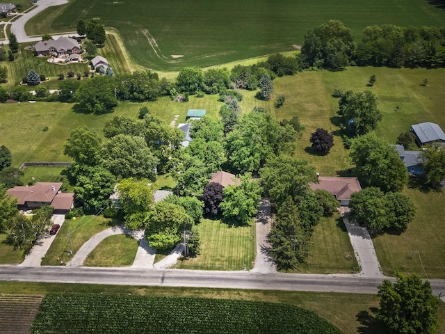 1106 Countryside Ln, Pontiac, IL 61764 - aerial overview of property's location featuring rural landscape