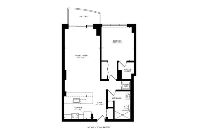 330 N Jefferson St Unit 903, Chicago, IL 60661 - view of property floor plan