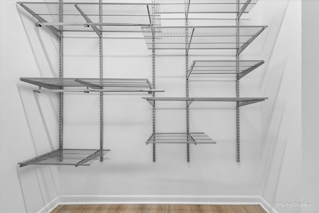 1550 S Blue Island Ave Unit 822, Chicago, IL 60608 - walk in closet with wood finished floors
