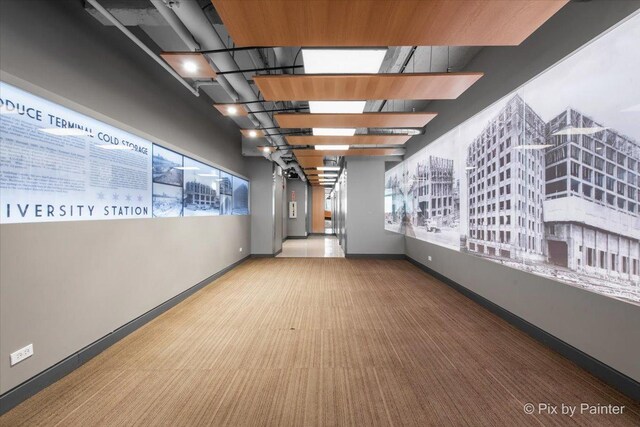 1550 S Blue Island Ave Unit 822, Chicago, IL 60608 - unfurnished room with carpet floors and baseboards