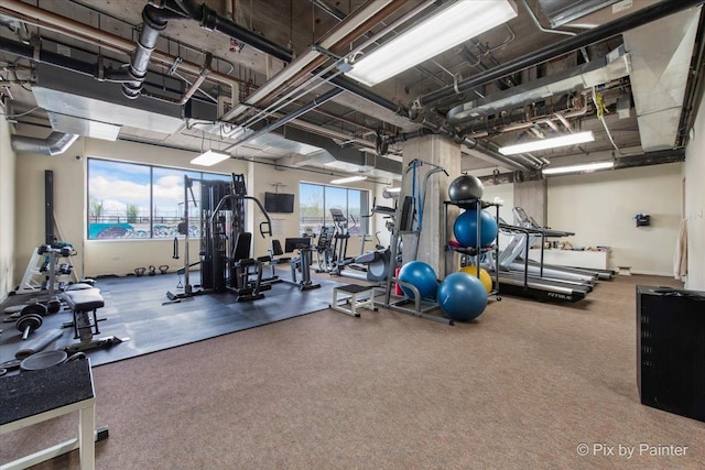 1550 S Blue Island Ave Unit 822, Chicago, IL 60608 - view of gym