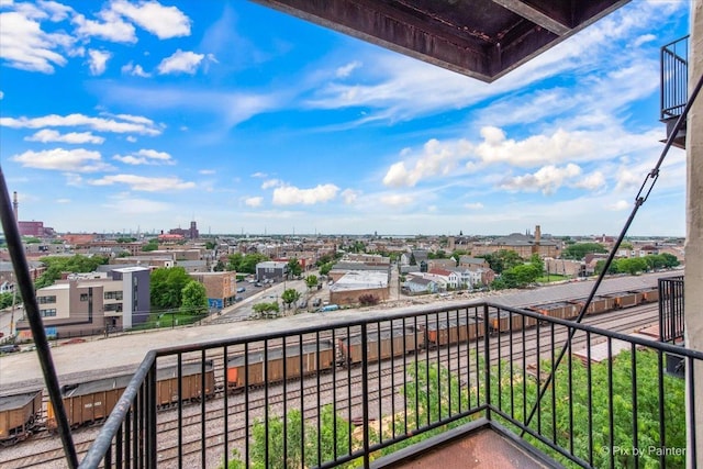 1550 S Blue Island Ave Unit 822, Chicago, IL 60608 - balcony featuring a city view