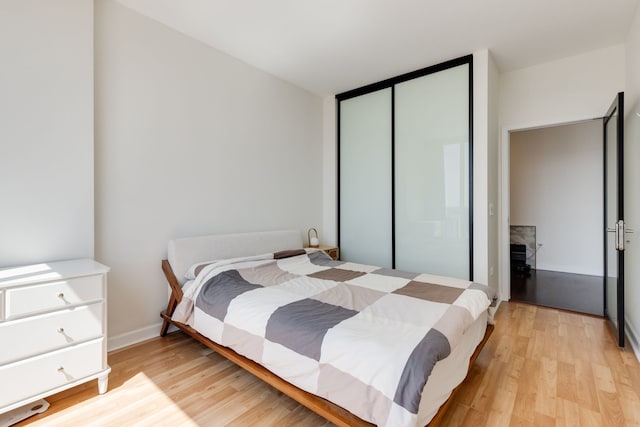 1901 S Calumet Ave Unit 2010, Chicago, IL 60616 - bedroom with light wood-style flooring and a closet