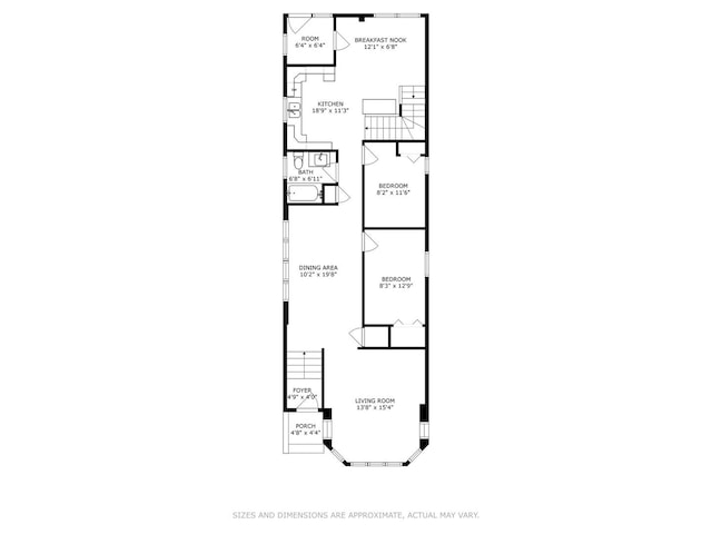 629 E 87th Pl, Chicago, IL 60619 - view of floor plan / room layout