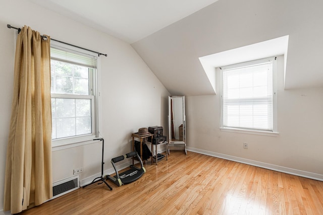 29 Oak Ridge Ave, Hillside, IL 60162 - additional living space featuring wood finished floors and vaulted ceiling