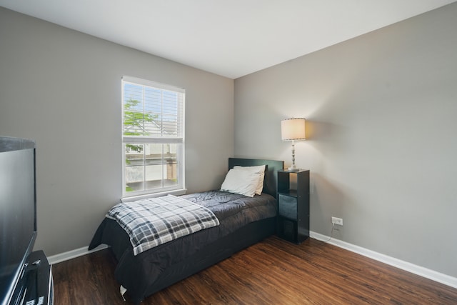 10582 Scott Dr, Huntley, IL 60142 - bedroom with baseboards and wood finished floors