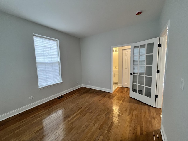 1266 Airs Ave, Sugar Grove, IL 60554 - unfurnished bedroom with dark wood-type flooring