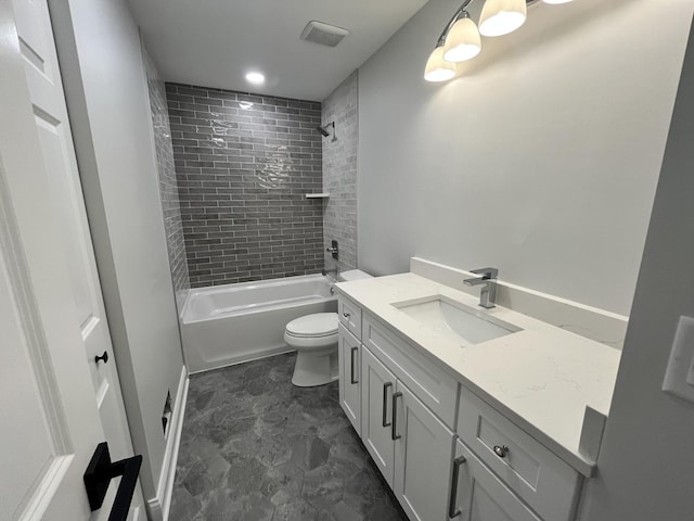 1266 Airs Ave, Sugar Grove, IL 60554 - bathroom with vanity and bathtub / shower combination