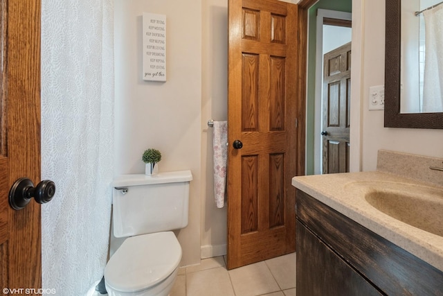 120 S Kinzie St, Thornton, IL 60476 - bathroom featuring tile patterned floors and vanity