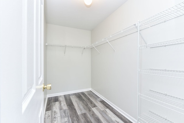 128 Bertram Dr Unit M, Yorkville, IL 60560 - spacious closet with wood finished floors