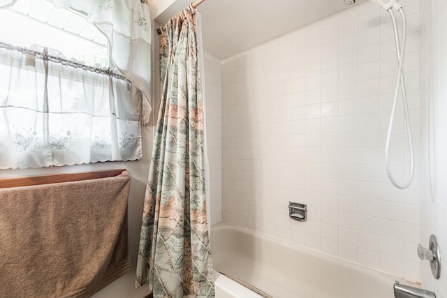1707 Roosa Ln, Elk Grove Village, IL 60007 - full bathroom with shower / bathtub combination with curtain