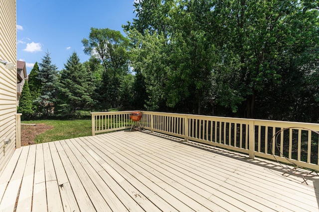 1707 Roosa Ln, Elk Grove Village, IL 60007 - view of wooden deck