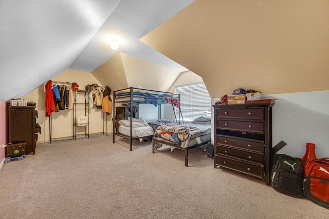 504 W Hillcrest Dr, Romeoville, IL 60446 - carpeted bedroom with vaulted ceiling
