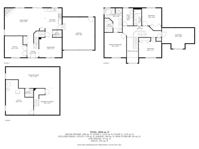 504 W Hillcrest Dr, Romeoville, IL 60446 - view of home floor plan