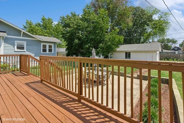 1108 Oakland Ave, Joliet, IL 60435 - view of deck