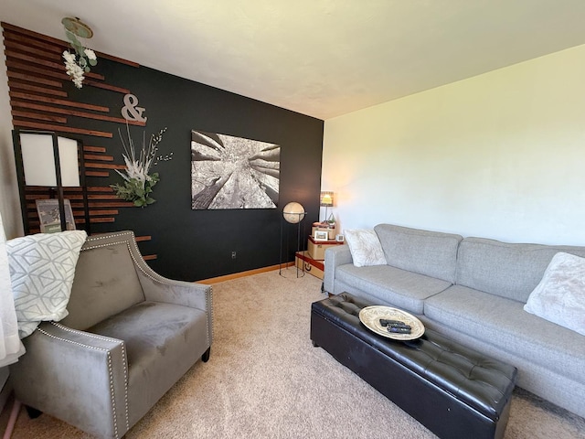 31535 E Thome Rd, Rock Falls, IL 61071 - carpeted living room featuring baseboards