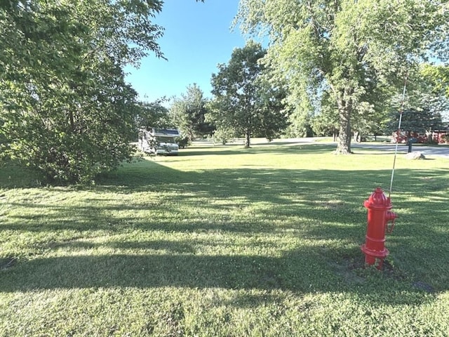 312 Water St, Earlville, IL 60518 - view of home's community with a lawn