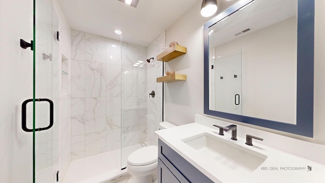 905 Burnham Ct, Aurora, IL 60502 - bathroom with vanity and a marble finish shower