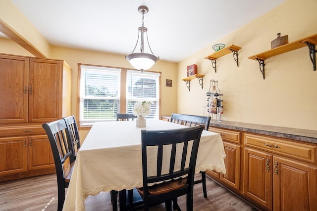 712 Mchenry Ave, Mchenry, IL 60050 - dining space with light wood-type flooring