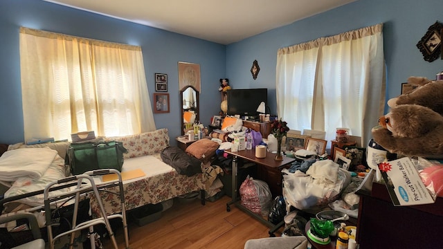 2637 Yeoman St, Waukegan, IL 60087 - bedroom with multiple windows and wood finished floors
