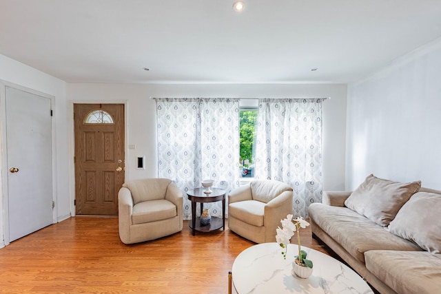 5124 W 32nd St, Cicero, IL 60804 - living room featuring light wood-style floors
