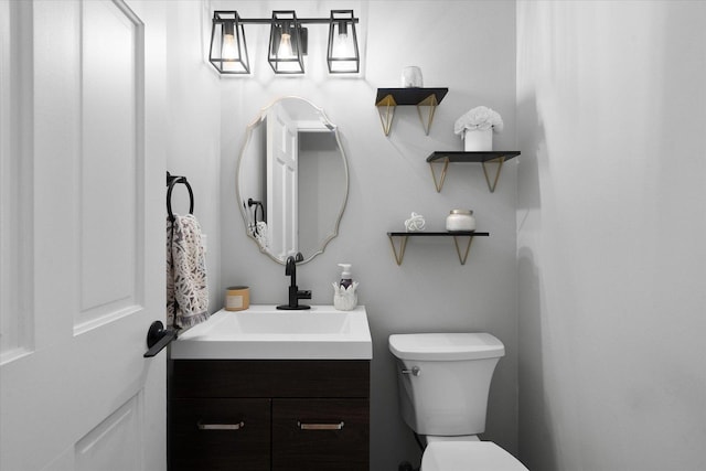 1297 Gregory Ct, Naperville, IL 60565 - bathroom featuring vanity and toilet