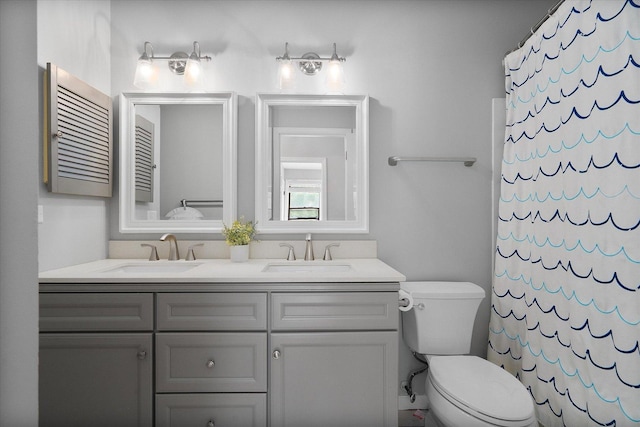1297 Gregory Ct, Naperville, IL 60565 - full bath with double vanity and curtained shower