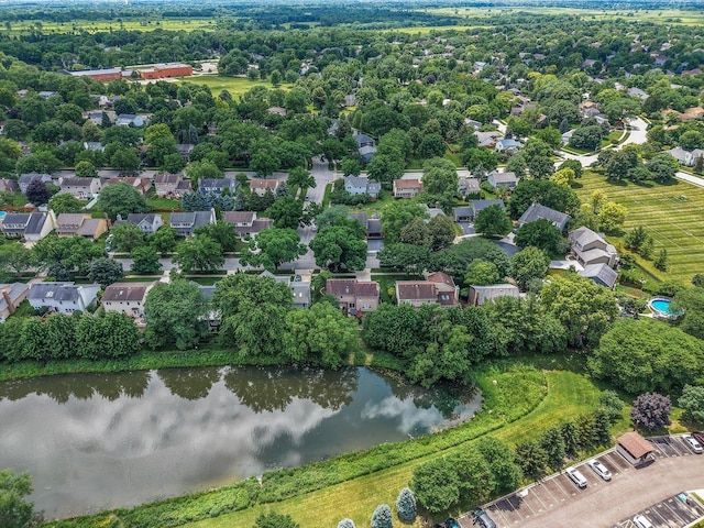 1297 Gregory Ct, Naperville, IL 60565 - drone / aerial view of a nearby body of water