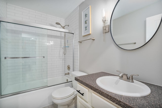 6021 Forest View Rd Unit 2C, Lisle, IL 60532 - full bathroom featuring enclosed tub / shower combo and vanity
