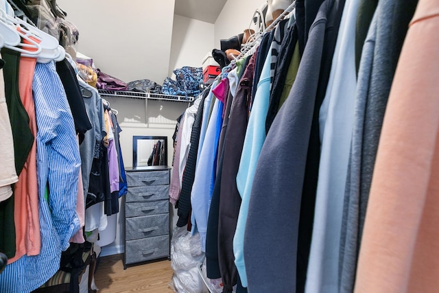 2809 N Wolcott Ave Unit H, Chicago, IL 60657 - spacious closet featuring wood finished floors