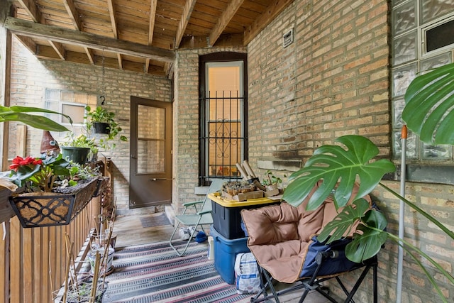 1214 W Early Ave Unit 1E, Chicago, IL 60660 - property entrance featuring brick siding
