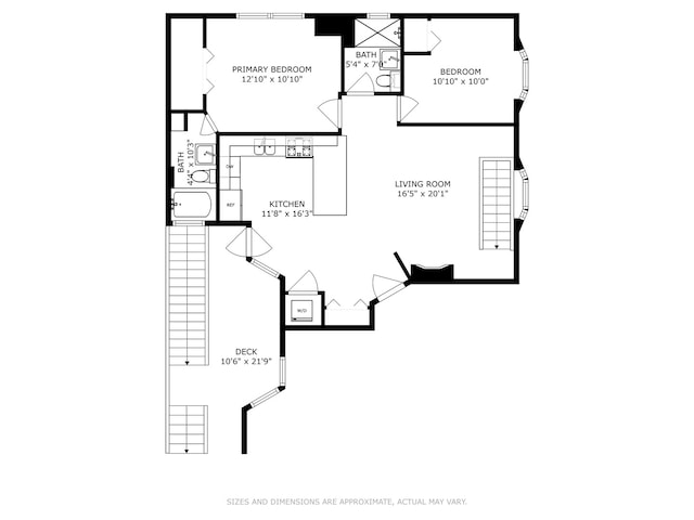 1214 W Early Ave Unit 1E, Chicago, IL 60660 - view of room layout