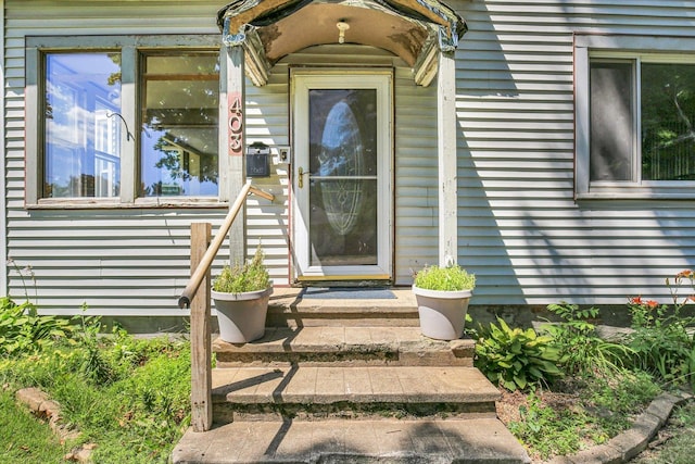 403 E Cooke St, Mount Pulaski, IL 62548 - view of exterior entry