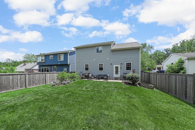 228 Juneway Ter, Lake Bluff, IL 60044 - back of house featuring a patio and a fenced backyard