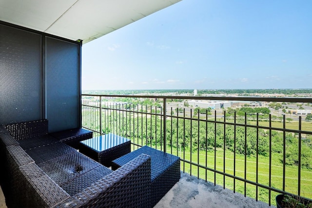 7033 N Kedzie Ave Unit 1706, Chicago, IL 60645 - balcony featuring an outdoor hangout area