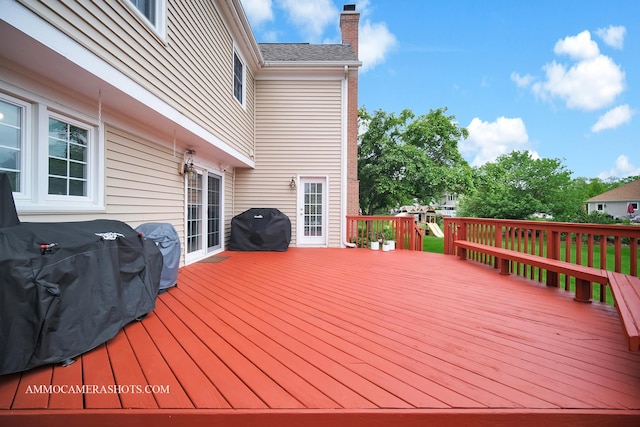 4 Dryden Ct, Algonquin, IL 60102 - deck featuring grilling area