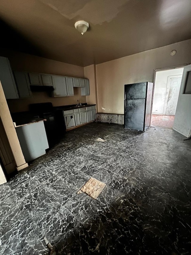 10614 S Langley Ave Unit 10614, Chicago, IL 60628 - kitchen featuring range and dark countertops