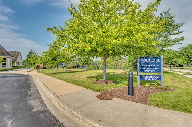 3866 Kingsmill Dr, Elgin, IL 60124 - view of asphalt street with sidewalks and curbs