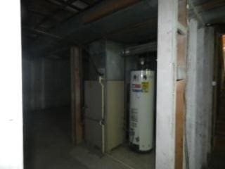 5140 N 4300w Rd, Bourbonnais, IL 60914 - basement featuring water heater and heating unit