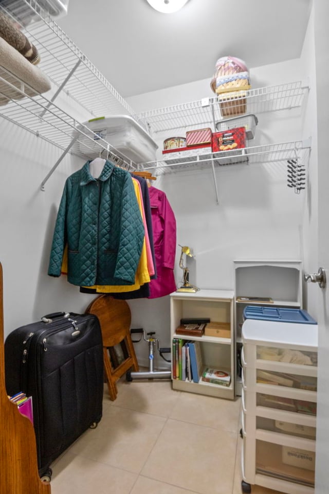 21309 Silktree Cir, Plainfield, IL 60544 - spacious closet featuring tile patterned floors