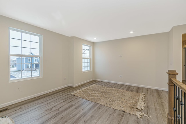 531 Alpine Dr, Algonquin, IL 60102 - unfurnished room featuring light wood-style flooring and recessed lighting