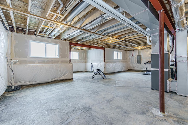 531 Alpine Dr, Algonquin, IL 60102 - basement with electric panel