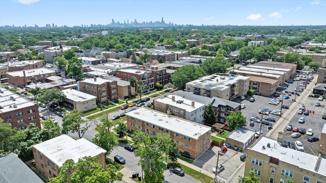 4113 W Cullom Ave Unit 1C, Chicago, IL 60641 - aerial view of skyline